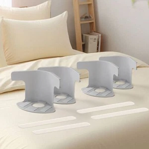 4PCS Adjustable Bed Sheet Clips DIY Anti-Slip Sheet Holders Quilt Fixing Tool - Picture 1 of 16