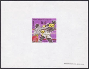 St. Pierre & Miquelon Sc624 Boxing, Sports, Deluxe Proof - Picture 1 of 1