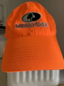 Mossy Oak New Orange Cap One Size Fits All - Picture 1 of 7