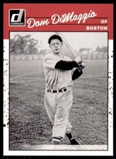 2023 Donruss Baseball Retro Base #280 Dom DiMaggio - Boston Red Sox