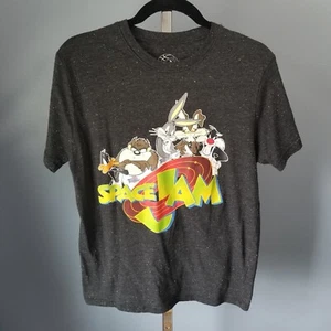Camiseta para hombre WB Space Jam Looney Tunes Taz Bugs Bunny Sylvester Aliens mediana M - Imagen 1 de 4
