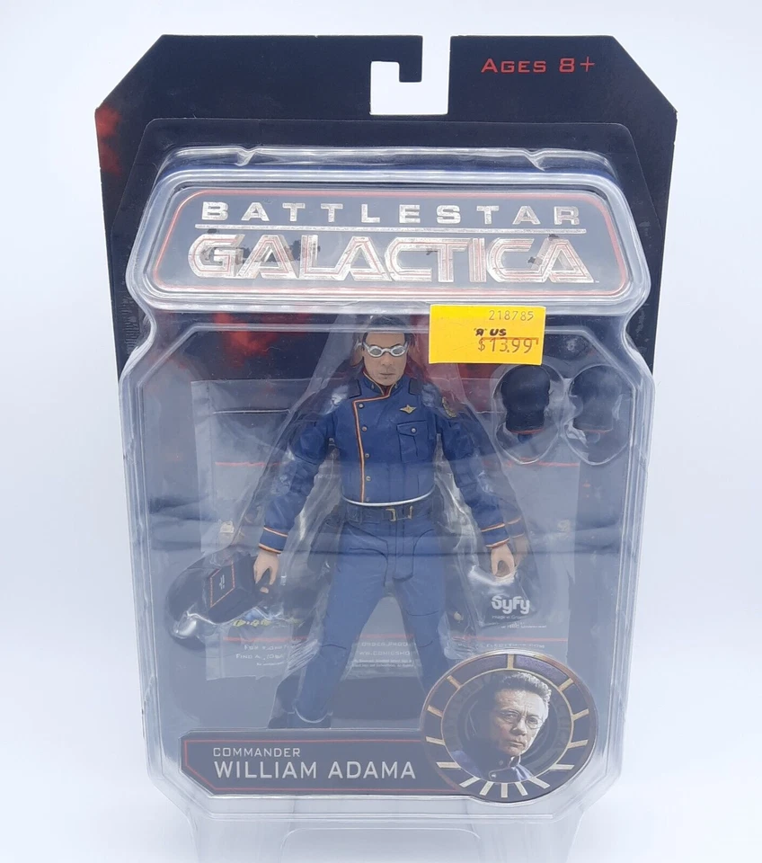 Battlestar Galactica William Adama Action Figure Diamond Select Syfy