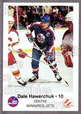 1988-89 Winnipeg Jets Police #9 Dale Hawerchuk