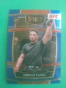 2022 Panini UFC Select Adrian Yanez Base RC Concourse #59 Retail Blue - Picture 1 of 2
