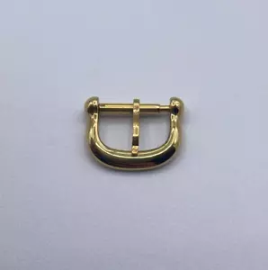 Ebel fibbia buckle ardiglione placcata oro gold plated 12 mm - Foto 1 di 8
