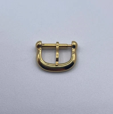Ebel fibbia buckle ardiglione placcata oro gold plated 12 mm - Immagine 1 di 4