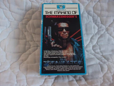 MAKING OF THE TERMINATOR VHS INTERGLOBAL VIDEO ARNOLD SCHWARZENEGGER 80'S ACTION - Image 1 of 4