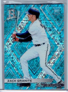 ZACK GRANITE 2018 Spectra NEON BLUE ROOKIE RC /99 Twins #73 - Picture 1 of 2