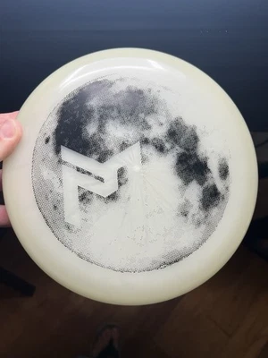 Discraft Mega Glo Luna Paul Mcbeth PM 174g  Black Foil Rare - Image 1 of 4