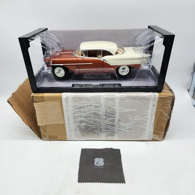 1957 Oldsmobile Super 88 1:18 шоссе 61 Tu тон бронзы и слоновой кости с грузоотправителя коробка - Изображение 1 из 4