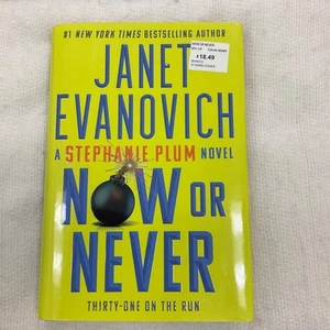 Now or Never by Janet Evanovich - Hardcover Book, 2024 - Stephanie Plum Novel - Picture 1 of 8
