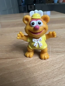 (#368). Vintage Fozzie Bear Muppet Babies Mini Figur PVC 1986 - Bild 1 von 6