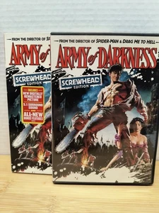 Army of Darkness - The Evil Dead 3 DVD Ian Abercrombie (SCREWHEAD EDITION) - Picture 1 of 2