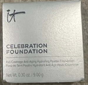 It Cosmetics Celebration Foundation Full Coverage Powder Foundation LIGHT NIB - Picture 1 of 2