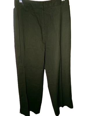 НОВЫЙ С ЯРЛЫКАМИ EILEEN FISH SZ XS ЗЕЛЕНЫЙ ЭЛАСТИЧНОЙ ХЛОПОК УКОРОЧЕННЫЕ БРЮКИ - Изображение 1 из 4