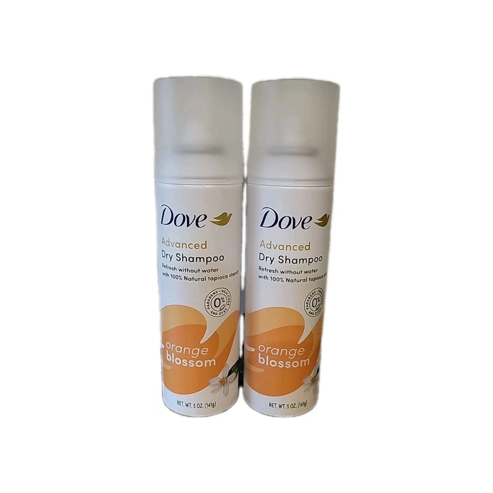 Lote de 2 champúes Dove Advanced Orange Blossom Dry 5 fl oz cada uno *Nuevo* Foto 1 de 1
