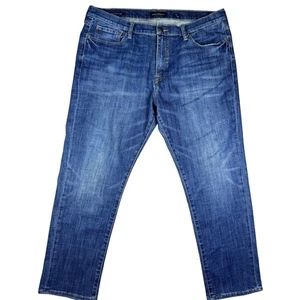 Pantalones de mezclilla Lucky Brand 410 atléticos ajustados lavado oscuro para hombre talla 38x30 - Imagen 1 de 14