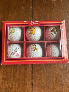 Disney Pro Collection Winnie the Pooh Golf Ball Set 6-Pack (Slight Box Damage) - Picture 1 of 3