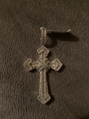 Stunning Cross With Simulated Stones - Image 1 of 2