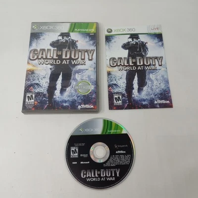 Диск, чехол и руководство Call Of Duty World At War (Xbox 360) - Изображение 1 из 4