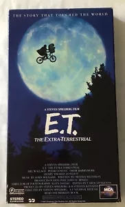 ET The Extra Terrestrial 1982 VHS Release - Picture 1 of 2