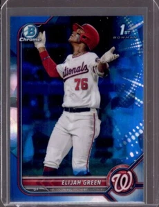 ELIJAH GREEN 2022 Bowman Draft Sapphire 1st #BDC-23 Rookie RC - Picture 1 of 2