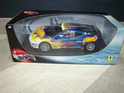 FERRARI  F360 MODENA CHALLENGE  ROUGE   HOT WHEELS 1/18 EME LIMITED EDITION RARE - Photo 1/4