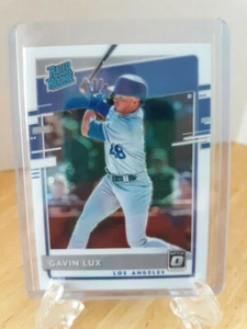Gavin Lux 2020 Panini Donruss Optic Baseball Rated Rookie - Bild 1 von 2