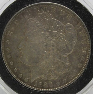 1886 P Morgan Silver Dollar  - Picture 1 of 4