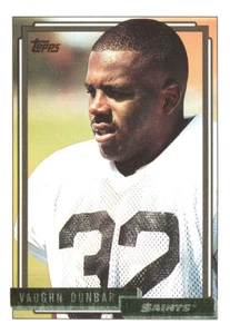 TOPPS HI-# GOLD Vaughn Dunbar RC INSERT SAINTS JAGUARS Indiana HOOSIERS - Picture 1 of 1
