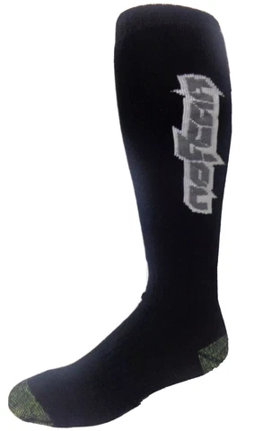 No Fear Black & Gray Deuce Long Tube Socks Cover