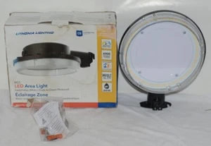 Lithonia Lighting 27702N Area Light Dusk Dawn Photocell Dark Bronze - Picture 1 of 10