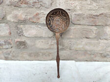 1920s Vintage Primitive Handcrafted Iron Strainer Decorative Collectables I446