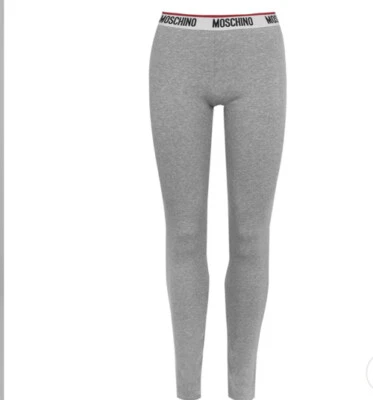 Women’s Moschino Tape Leggings Grey Size 12 #W10 - Image 1 of 4