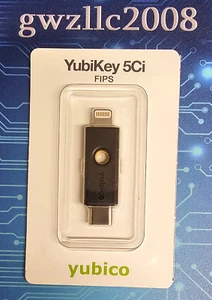Yubico YubiKey 5Ci Two-Factor Authentication Security Key Android/PC/iPhone #A15 - Picture 1 of 2