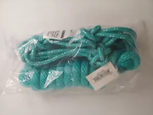Soporte de cuerda de montaña con plomo - Turq / blanco 5/16" - Imagen 1 de 1