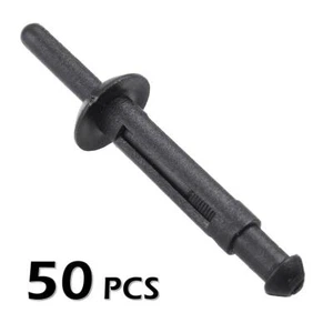 50pcs Fascia Grille Bumper Sensors Folding Fastener Clips Retainer for Jeep - Picture 1 of 5