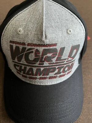 Michael Schumacher Champion Gorra/Sombrero Campeón del Mundo F1 Edición Especial Foto 1 de 4
