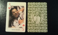 Zlatko Zahovic Soccer Empire of Sports Russian Playing Card