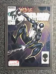 2023 Upper Deck Marvel Platinum #WI83 π₯ TUTA NERA VARIANTE COPERTINA UOMO RAGNO π₯ - Foto 1 di 2
