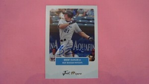 2004 Just Minors Brent Clevlen Autograph Braves Tigers