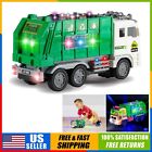 Garbage Truck Toy with Lights & Sounds Green Recycling Dump Truck for Boys Kids