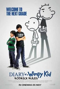 DIARY OF A WIMPY KID: RODRICK RULES Movie POSTER 27x40 B Zachary Gordon Devon - Picture 1 of 1
