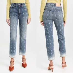 New Ulla Johnson The Elodie High Rise Wide Leg Jeans Arashi Wash Womens Size 27 - Picture 1 of 11