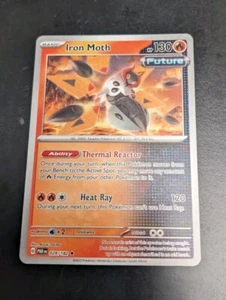 Pokemon Paradox Rift NON Holo Rare Iron Moth - 028/182 - DECK EXCLUSIVE - Bild 1 von 2