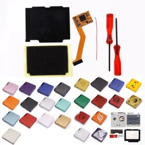 10-Level IPS V2 Backlight Mod Kits With Shell For Nintendo GameBoy Advance SP - Picture 1 of 48