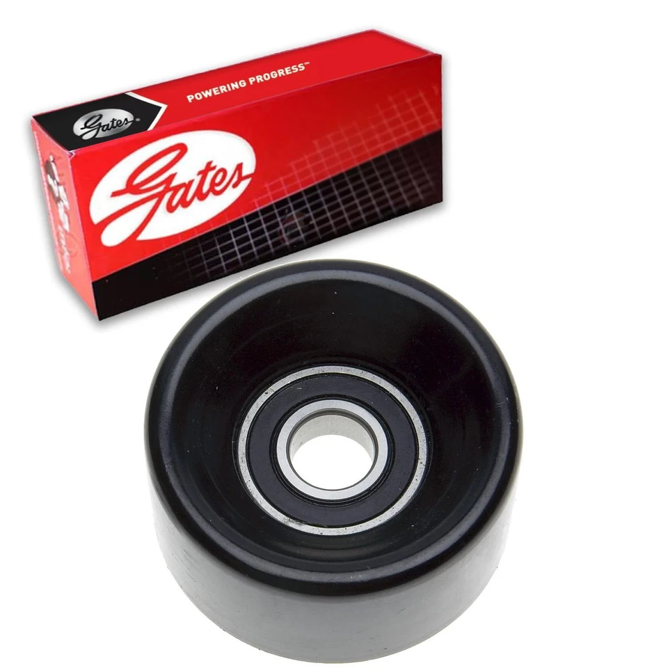 Gates Drive Belt Tensioner Pulley Smooth Pulley For 2003 Ford E-550 Super Duty - Image 1 of 4