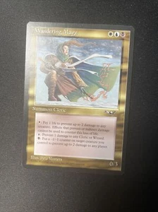 Alliances ** Wandering Mage (NM!) ** Mtg Magic - Picture 1 of 2