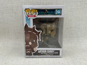 Funko Pop DC Heroes Aquaman Arthur Curry como Gladiador #244 con protector - Imagen 1 de 7