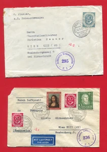 2 recibos de censura de 1952/53 (29448) - Imagen 1 de 2